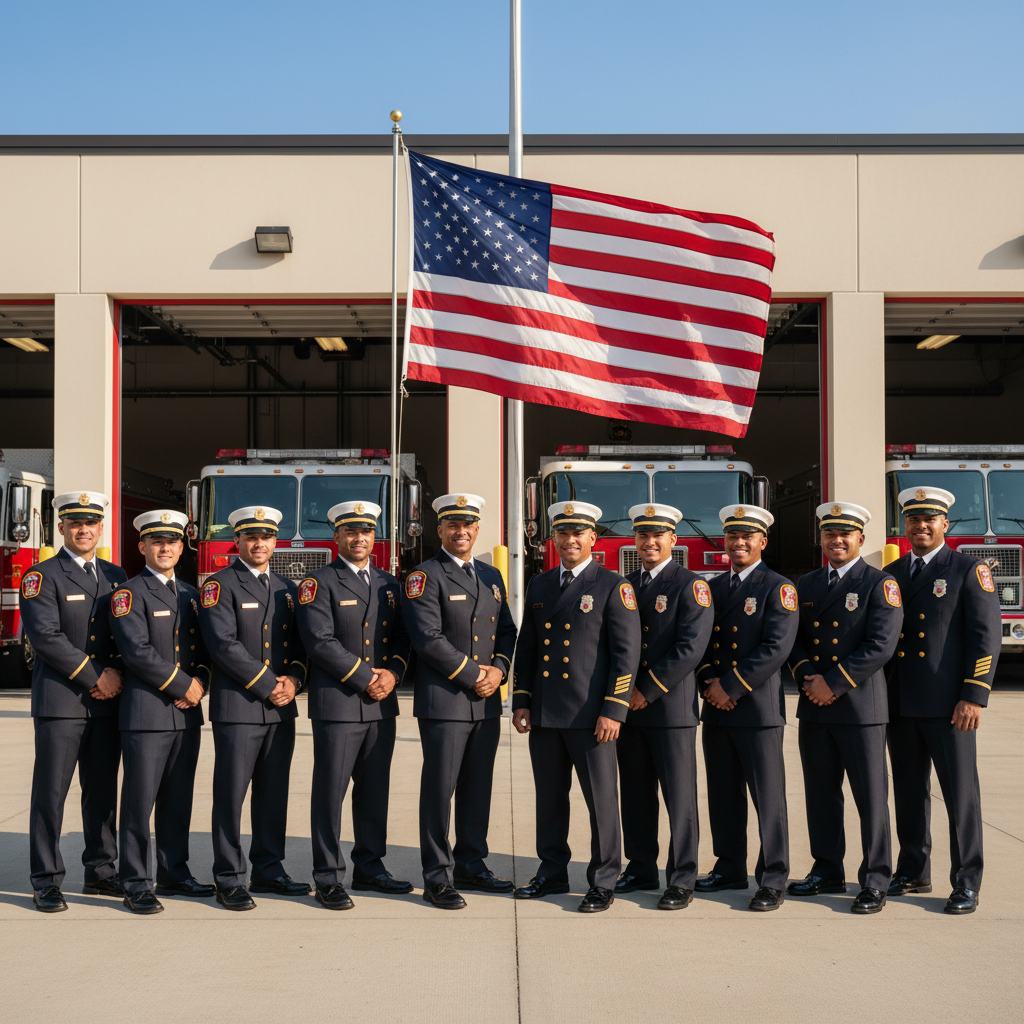 Kentucky Professional Fire Fighters from Lexington, Louisville, Newport, and Paducah